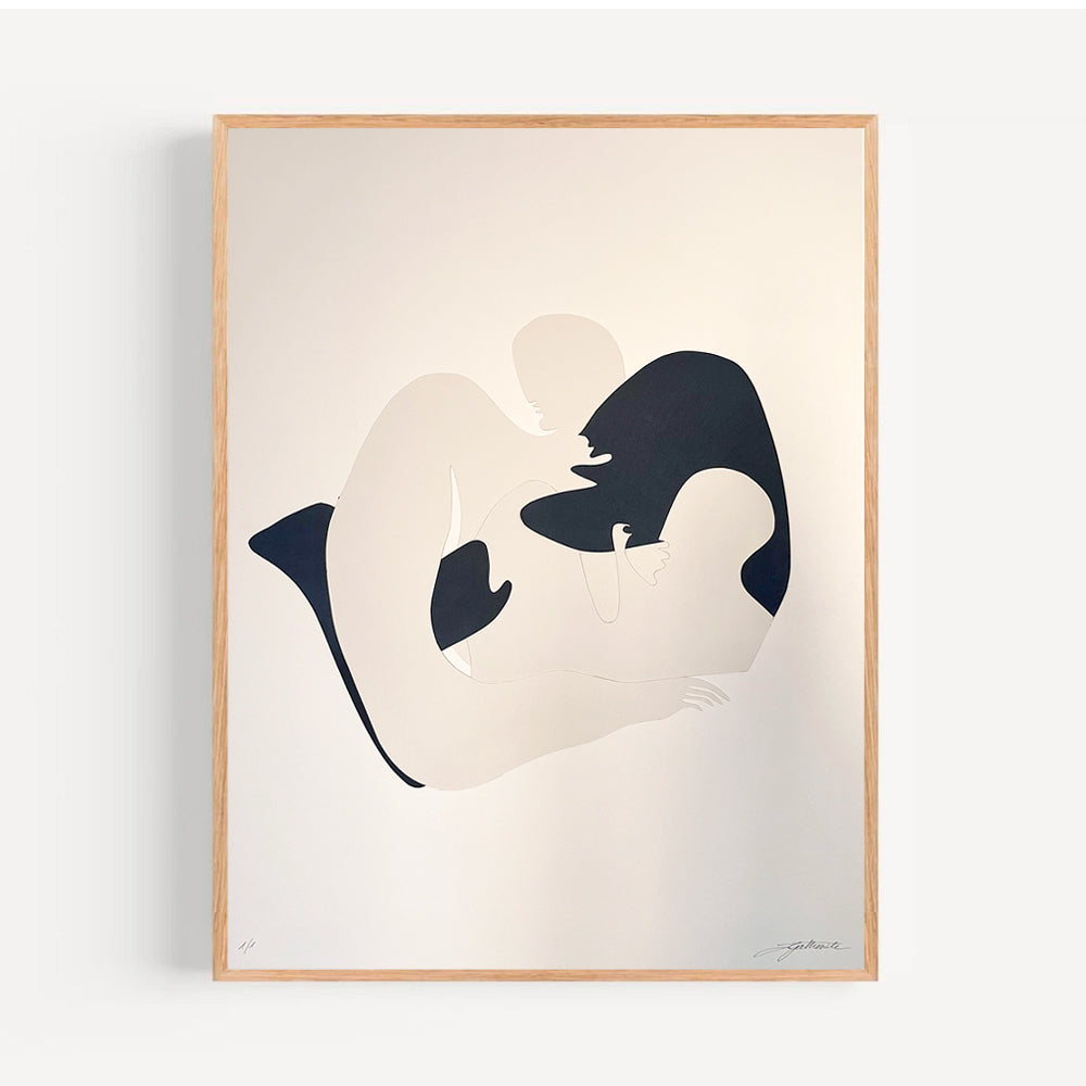 Les figures du ciel 06 - 50 x 70 cm