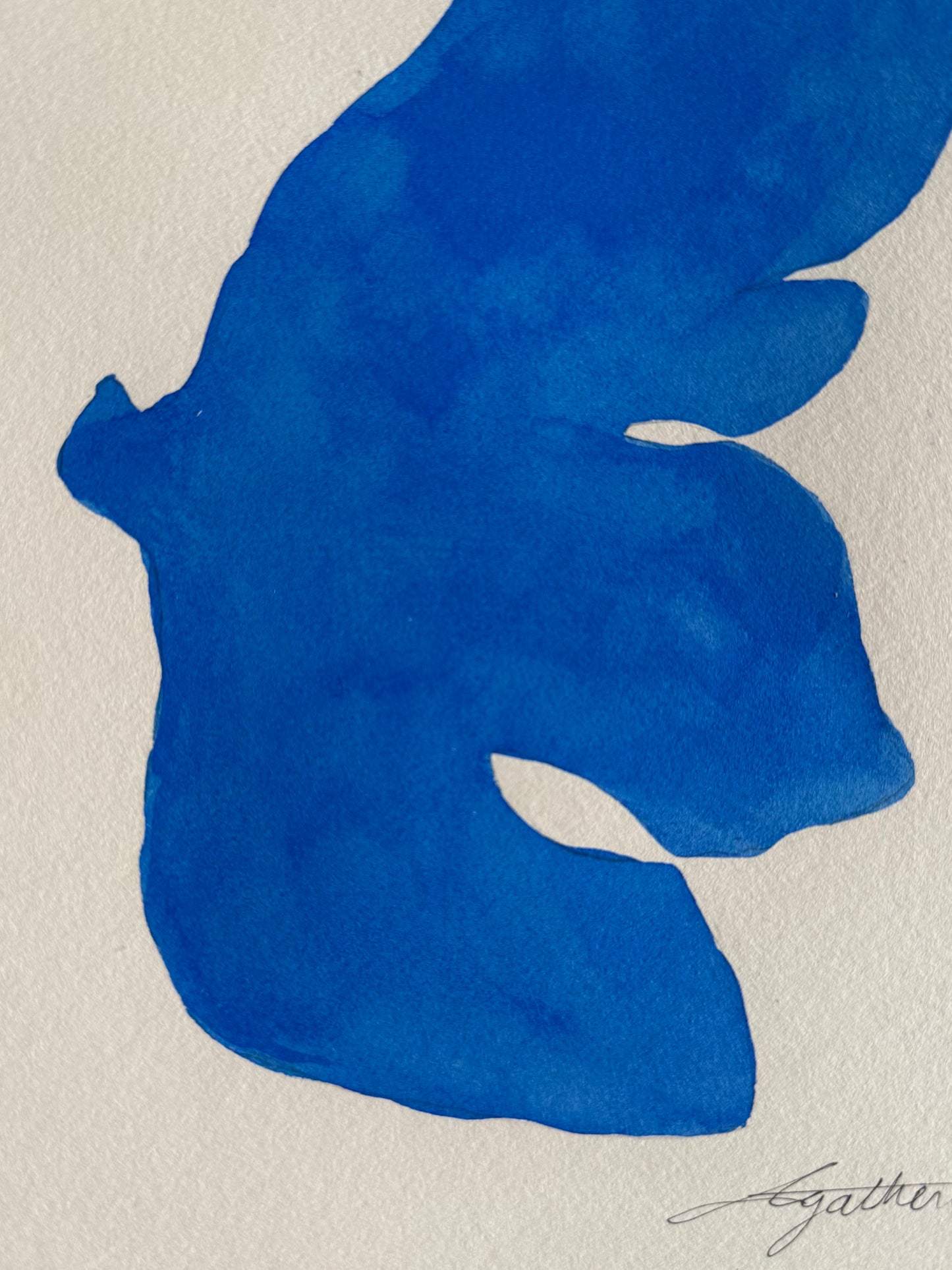 Le bleu du ciel 05 - 18 x 24 cm