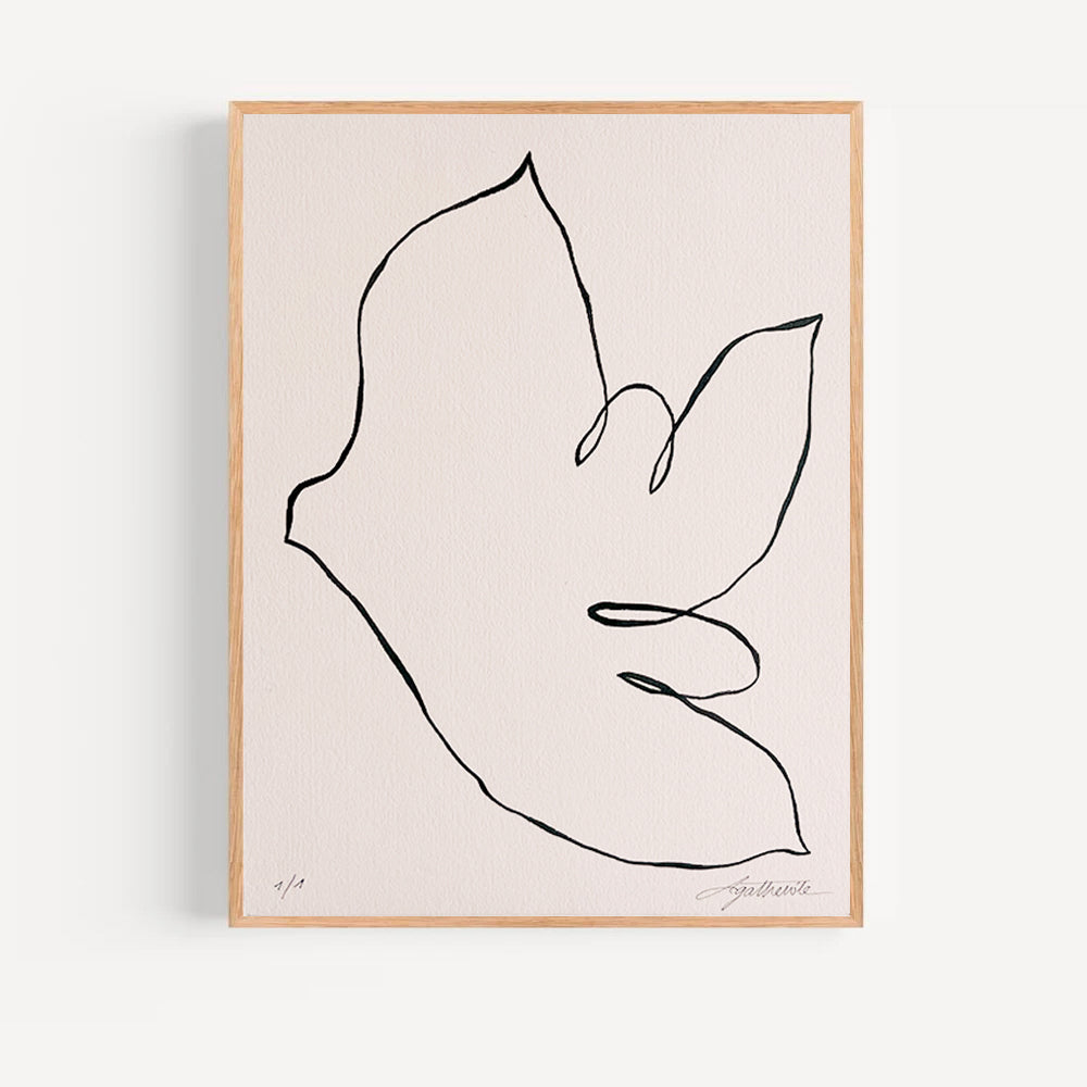 L'âme en fleur 16 - 18 x 24 cm