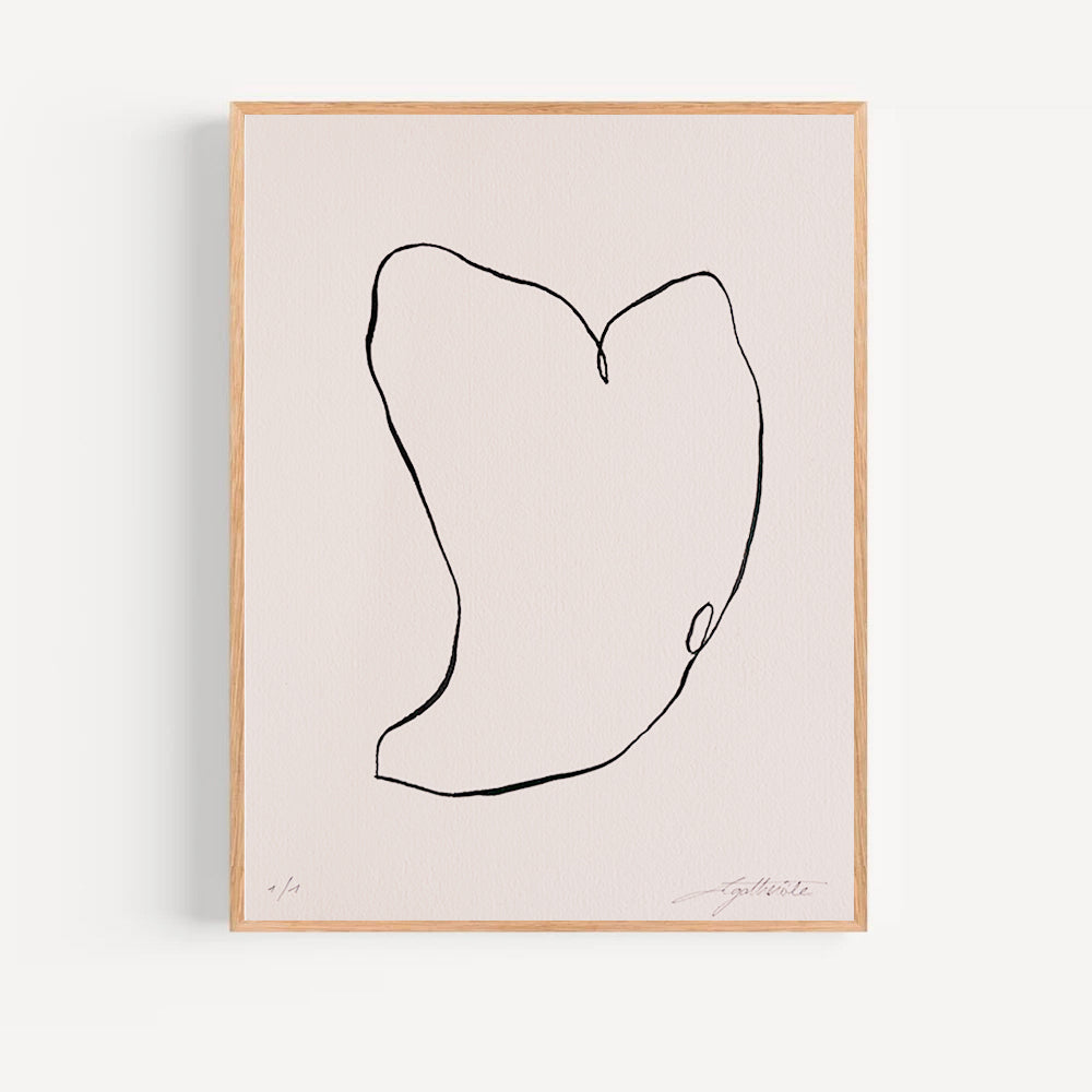 L'âme en fleur 17 - 18 x 24 cm