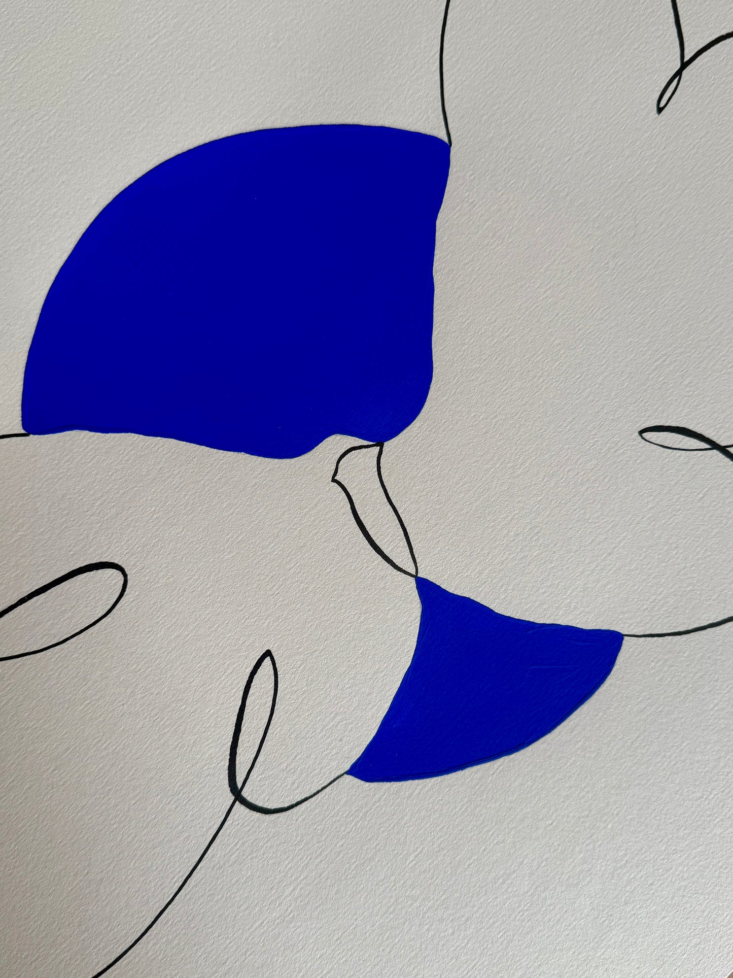 Soleil bleu 03 - 40 x 50 cm