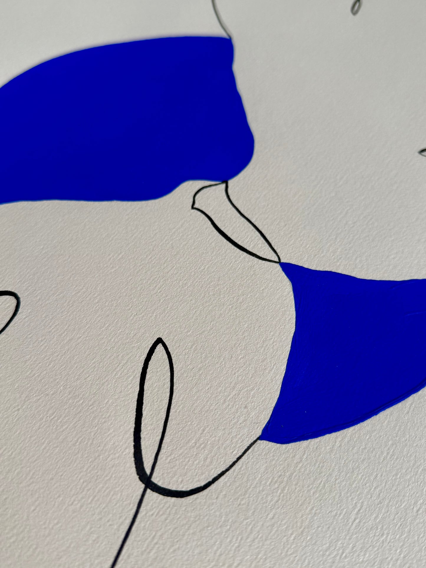 Soleil bleu 03 - 40 x 50 cm