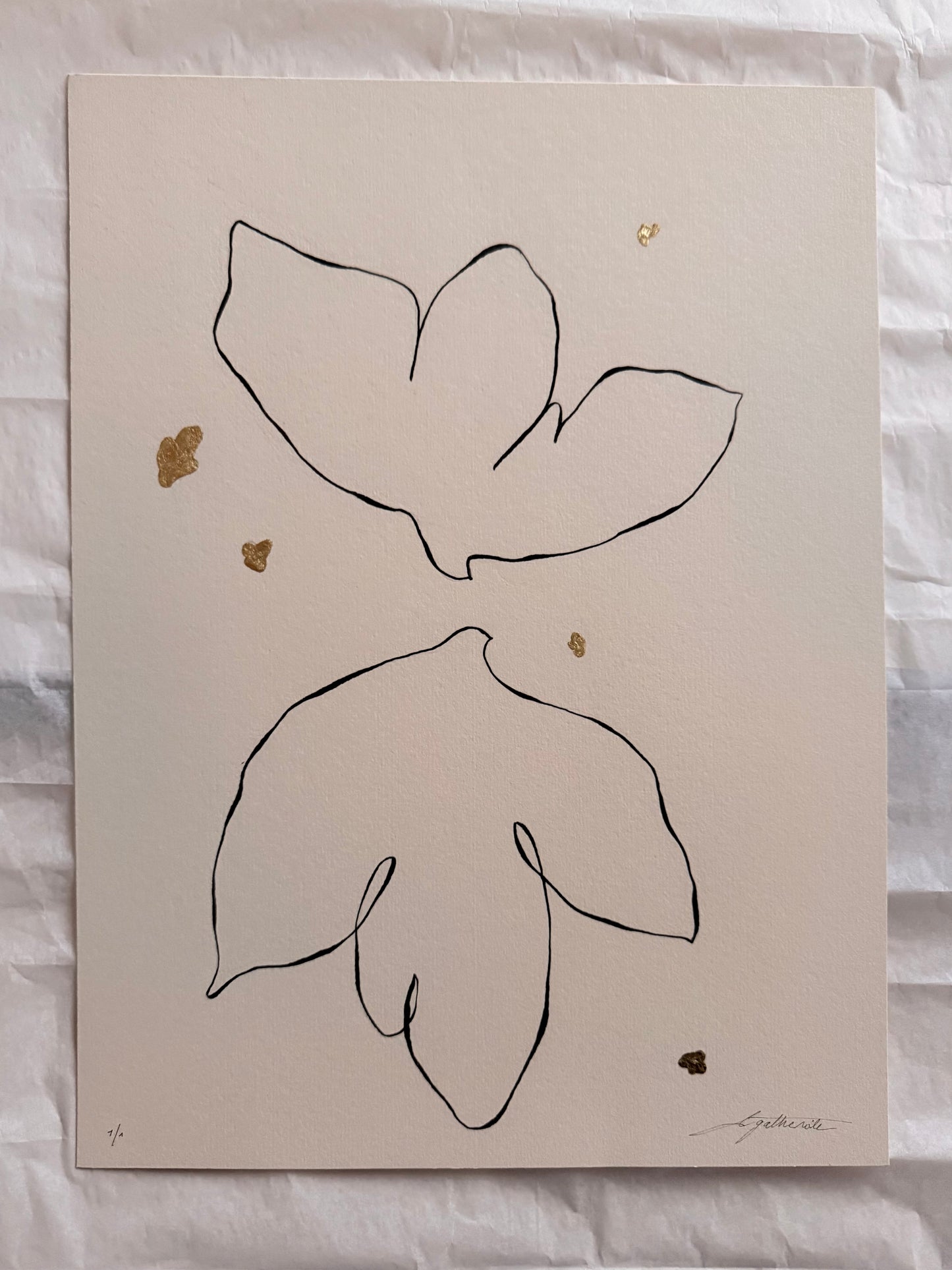 L'orée de l'âme 01 - 30 x 40 cm