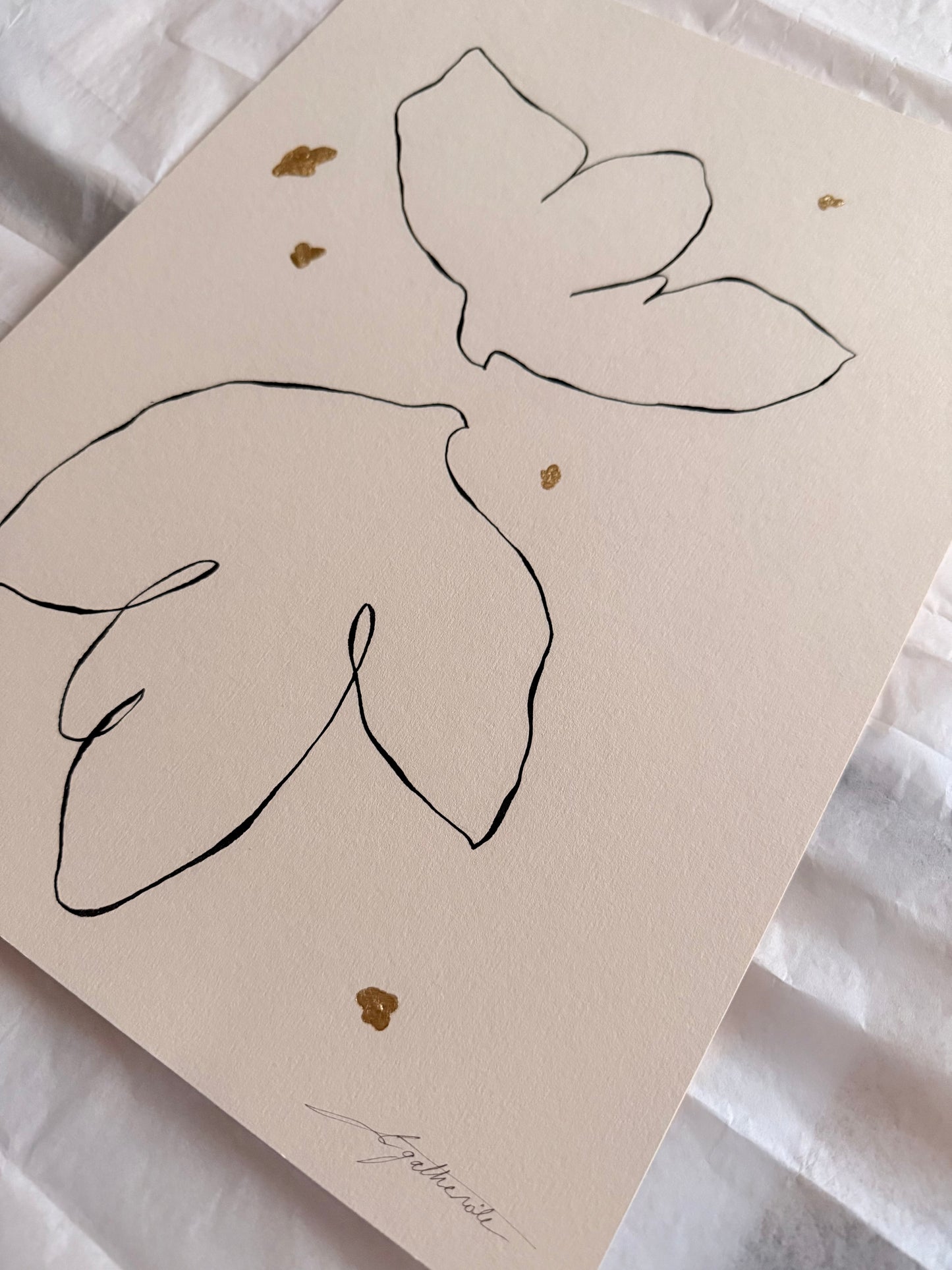 L'orée de l'âme 01 - 30 x 40 cm