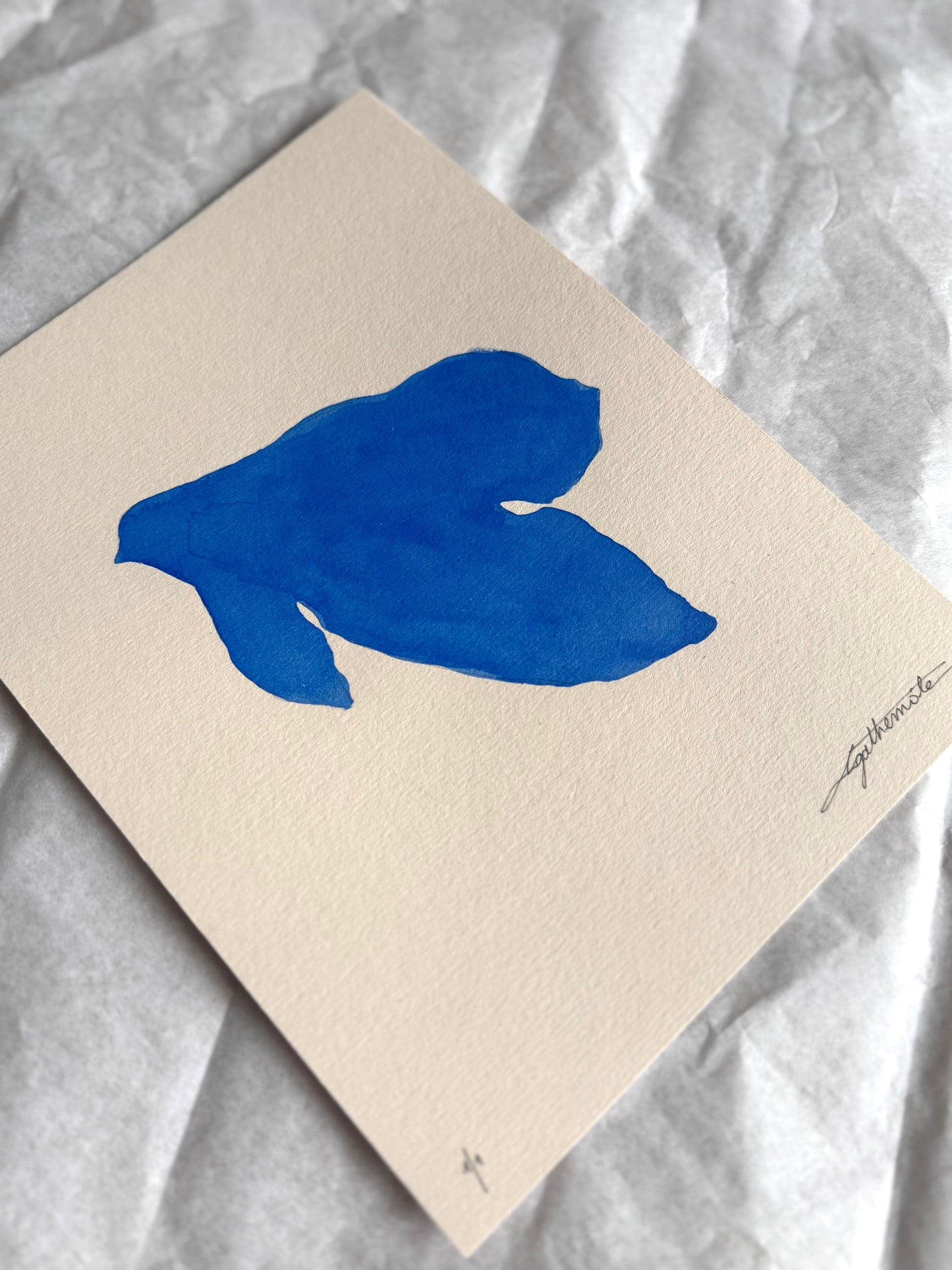 Le bleu du ciel 4 - 18 x 24 cm