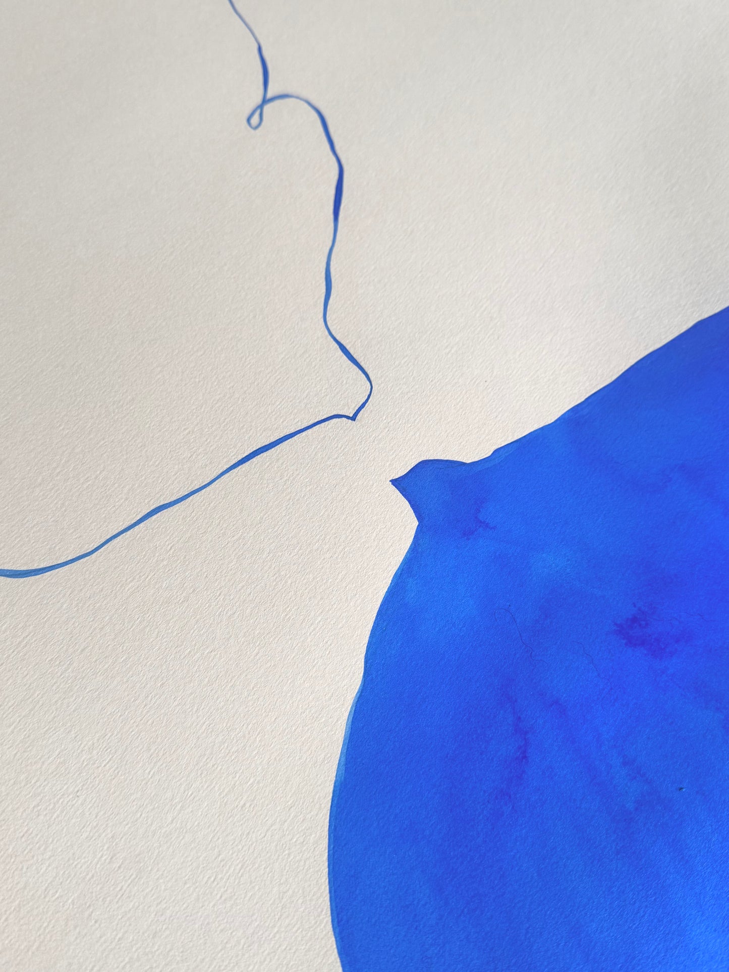 Le bleu du ciel 07 - 50 x 70 cm