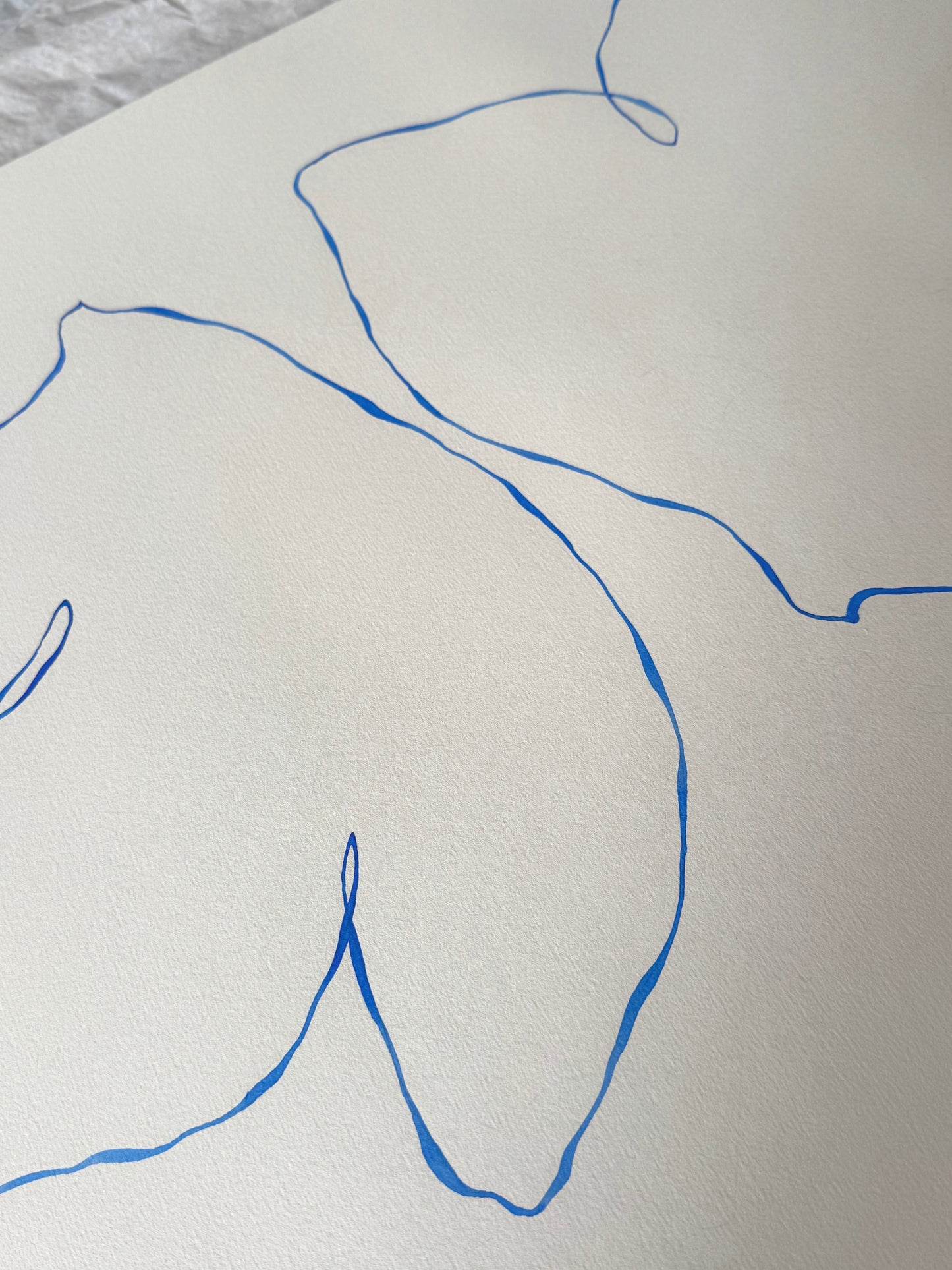 Le bleu du ciel 08 - 50 x 70 cm