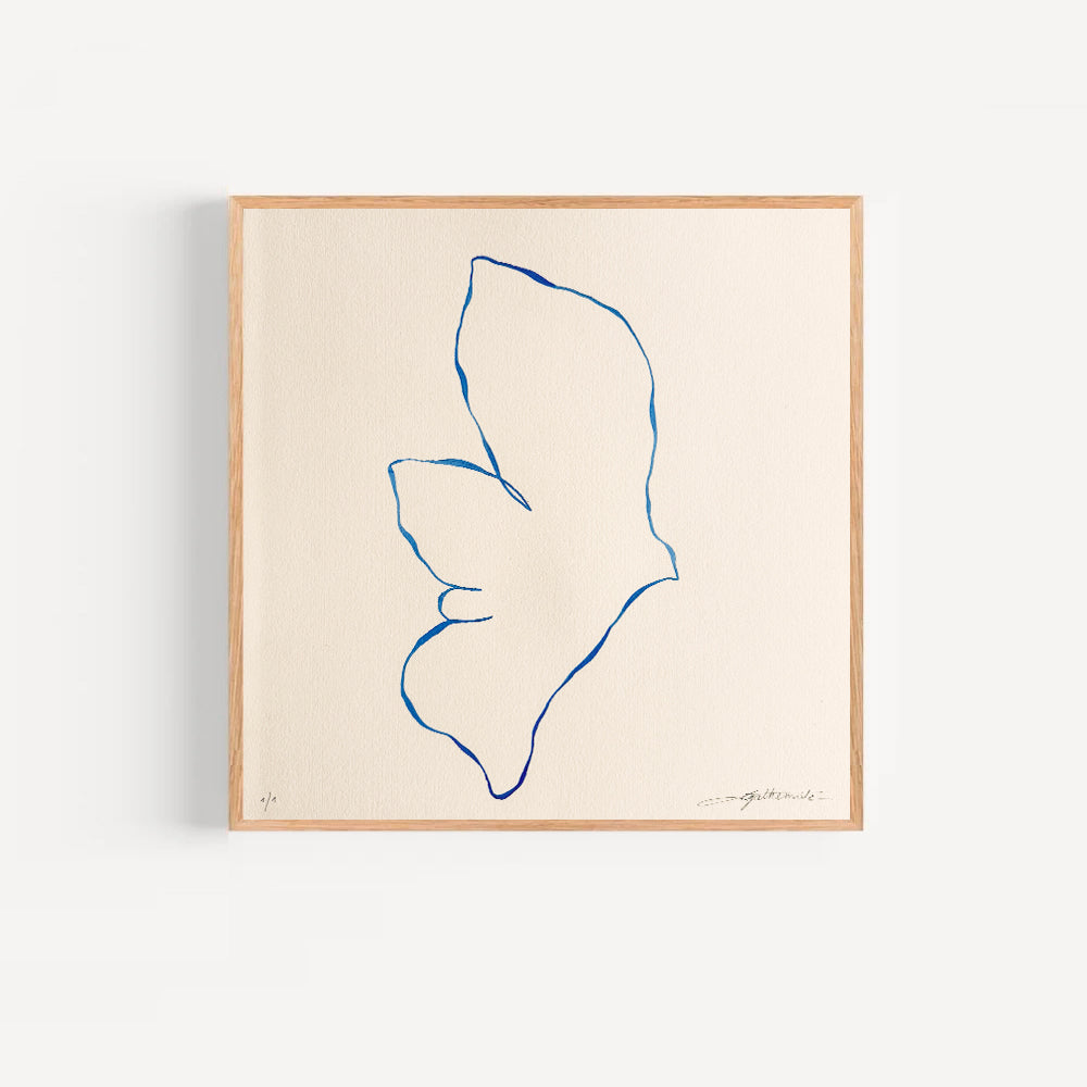 Le bleu du ciel 03 - 30 x 30 cm