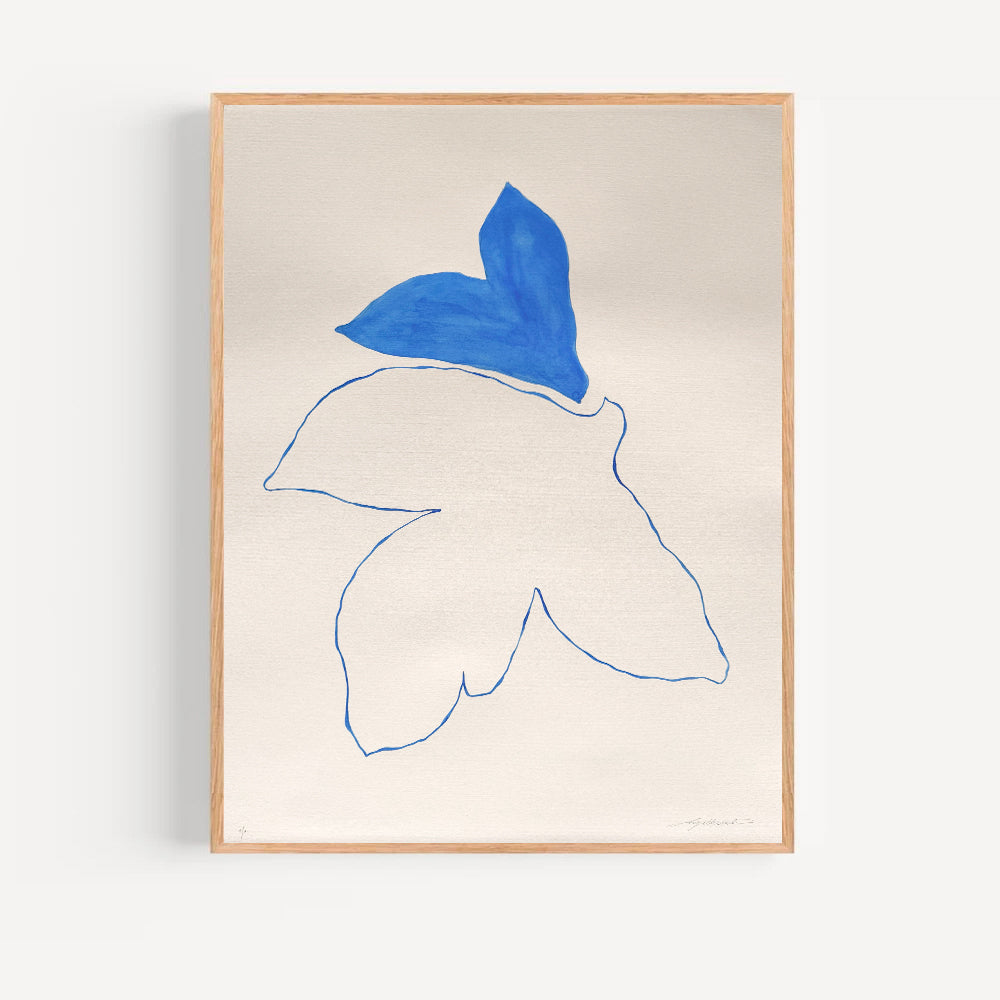 Le bleu du ciel 09 - 50 x 70 cm