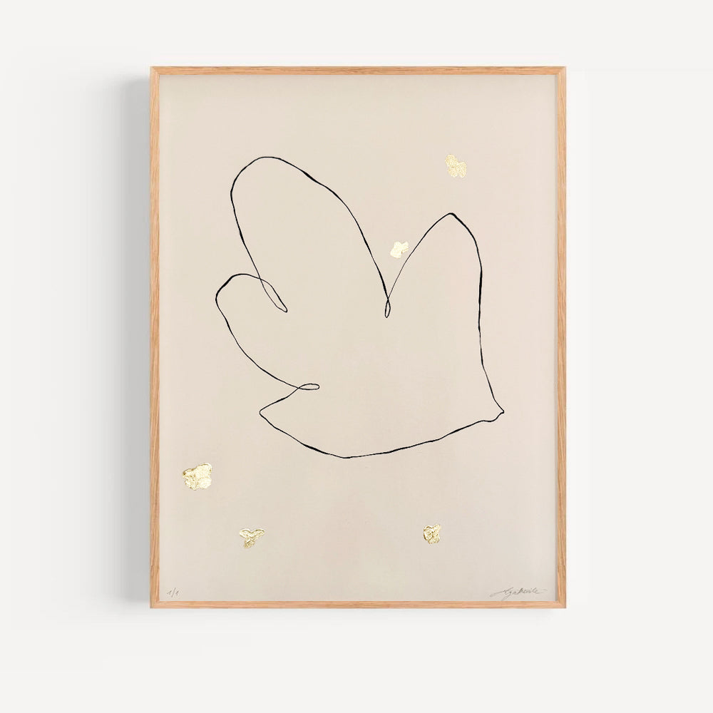 Les fleurs du ciel 38 - 40 x 50 cm