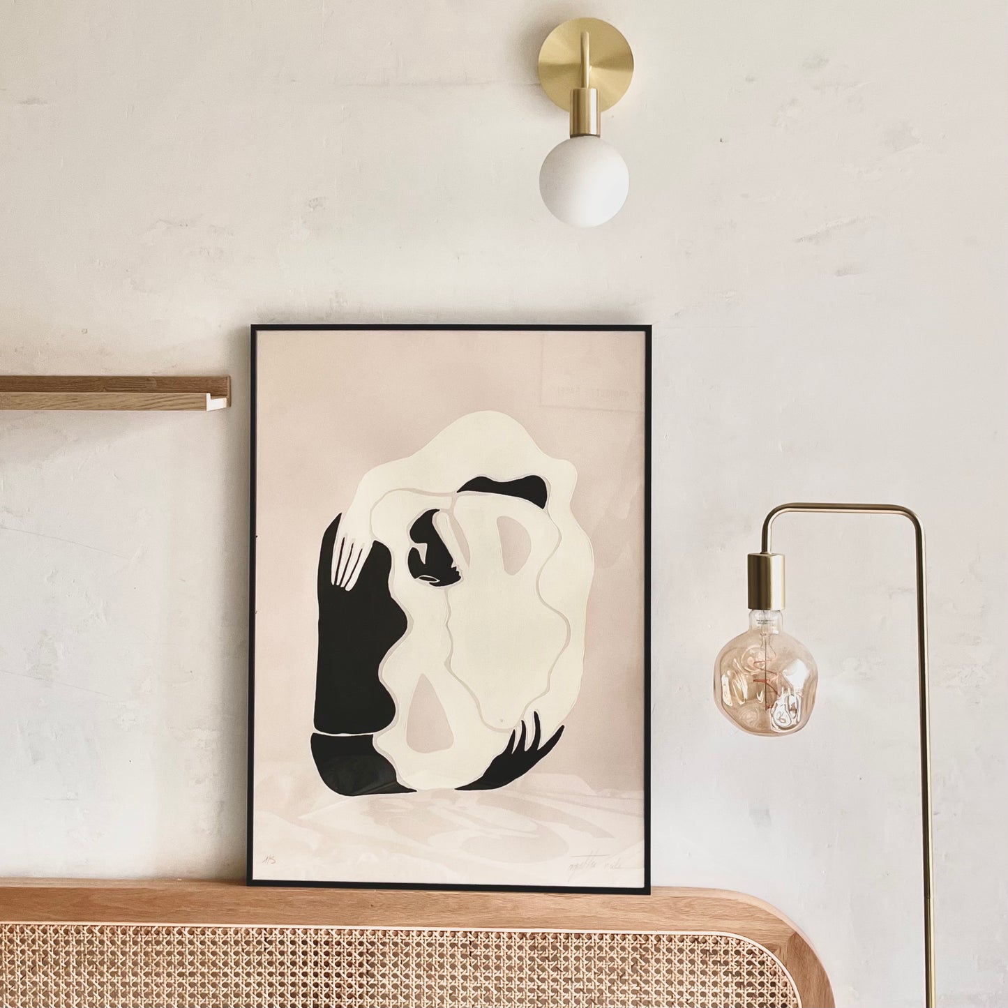Le nid des murmures - 50 x 70 cm